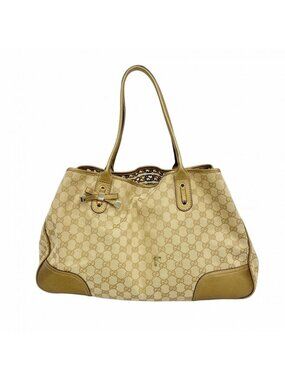 Gucci Tote GG Canvas Prince Brown Gold